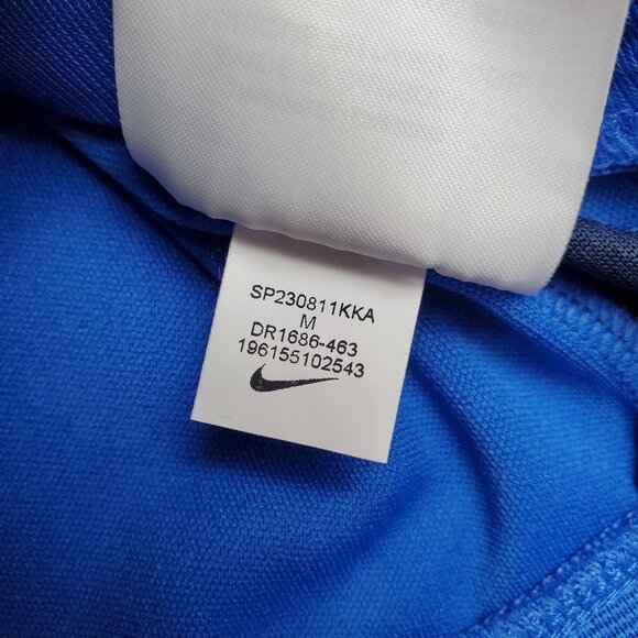 Nike Womens Academy Track Jacket Medium Royal Blue Dri-FIT Soccer DR1686-463 - Picture 10 of 10